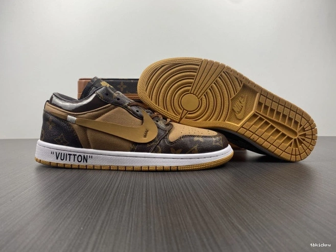 Cheap TBkick Air Jordan Off-Louis OW LOW AJ1 1 x 0715